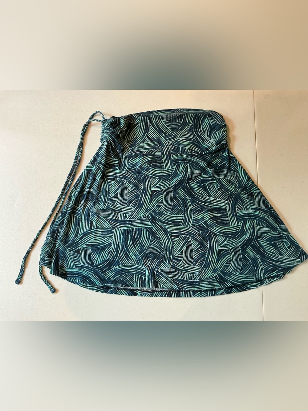 Patagonia Womens M Lithia Skirt Blue Line Pattern